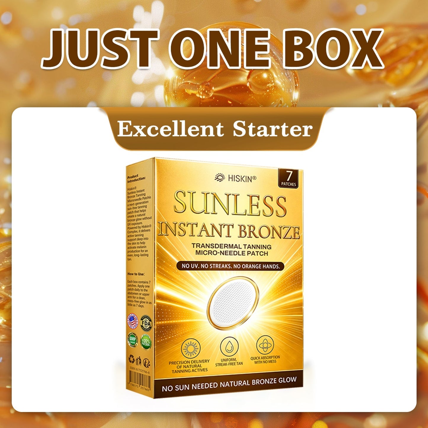 ☀️ 𝐇𝐢𝐬𝐤𝐢𝐧® 𝐒𝐮𝐧𝐥𝐞𝐬𝐬 𝐈𝐧𝐬𝐭𝐚𝐧𝐭 𝐁𝐫𝐨𝐧𝐳𝐞 𝐓𝐚𝐧𝐧𝐢𝐧𝐠 𝐌𝐢𝐜𝐫𝐨𝐧𝐞𝐞𝐝𝐥𝐞 𝐏𝐚𝐭𝐜𝐡 🇺🇸 (𝐉𝐮𝐬𝐭 𝐨𝐧𝐜𝐞 𝐚 𝐝𝐚𝐲) 𝐕𝐢𝐬𝐢𝐛𝐥𝐞 𝐁𝐫𝐨𝐧𝐳𝐞 𝐆𝐥𝐨𝐰 𝐢𝐧 𝟕 𝐃𝐚𝐲𝐬 ✅ 𝐍𝐨 𝐔𝐕, 𝐍𝐨 𝐎𝐫𝐚𝐧𝐠𝐞, 𝐍𝐨 𝐒𝐭𝐫𝐞𝐚𝐤𝐬, 𝐍𝐨 𝐃𝐇𝐀, 𝐍𝐨 𝐌𝐞𝐬𝐬.