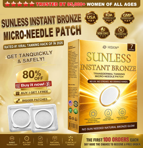 ☀️ 𝐇𝐢𝐬𝐤𝐢𝐧® 𝐒𝐮𝐧𝐥𝐞𝐬𝐬 𝐈𝐧𝐬𝐭𝐚𝐧𝐭 𝐁𝐫𝐨𝐧𝐳𝐞 𝐓𝐚𝐧𝐧𝐢𝐧𝐠 𝐌𝐢𝐜𝐫𝐨𝐧𝐞𝐞𝐝𝐥𝐞 𝐏𝐚𝐭𝐜𝐡 🇺🇸 (𝐉𝐮𝐬𝐭 𝐨𝐧𝐜𝐞 𝐚 𝐝𝐚𝐲) 𝐕𝐢𝐬𝐢𝐛𝐥𝐞 𝐁𝐫𝐨𝐧𝐳𝐞 𝐆𝐥𝐨𝐰 𝐢𝐧 𝟕 𝐃𝐚𝐲𝐬 ✅ 𝐍𝐨 𝐔𝐕, 𝐍𝐨 𝐎𝐫𝐚𝐧𝐠𝐞, 𝐍𝐨 𝐒𝐭𝐫𝐞𝐚𝐤𝐬, 𝐍𝐨 𝐃𝐇𝐀, 𝐍𝐨 𝐌𝐞𝐬𝐬.