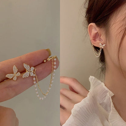 2026 Simple Black White Irregular Polyhedron Pendant Small Earrings 2021 New Girl Unusual Earrings Fashion Korean Jewelry For Woman