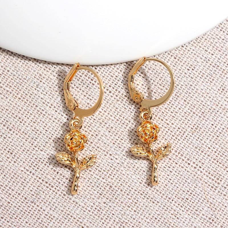 2026 Flatfoosie New Tiny Hoop Earrings For Women Gold Color Cartilage Hoop Earrings Jewelry Heart Cross Star Triangle Charm Earrings