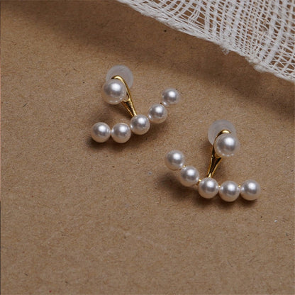 2026 Simple Black White Irregular Polyhedron Pendant Small Earrings 2021 New Girl Unusual Earrings Fashion Korean Jewelry For Woman