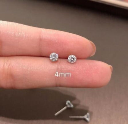 2026 New Design Stainless Steel Cubic Zirconia Chain Hoop Earring For Women Star Moon Pendant Cartilage Earring Piercing Jewelry