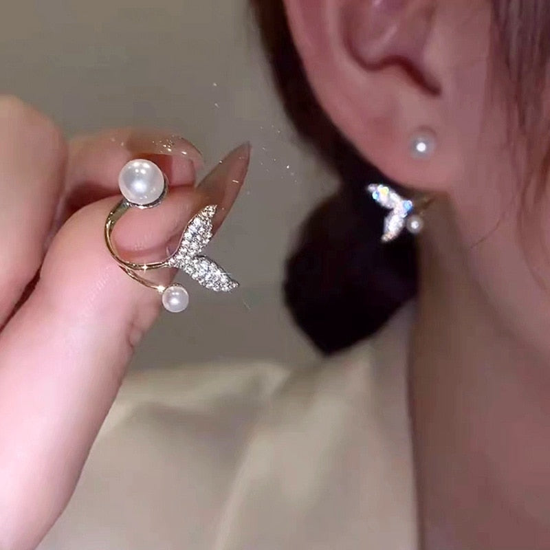 2026 Simple Black White Irregular Polyhedron Pendant Small Earrings 2021 New Girl Unusual Earrings Fashion Korean Jewelry For Woman
