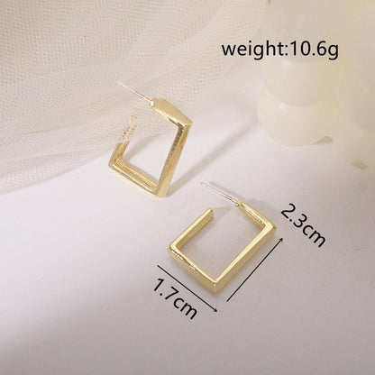 2026 Vintage Metallic Gold Color Multiple Small Round Stud Earrings Women Korean Jewelry Fashion Wedding Party Earrings Jewelry Gifts
