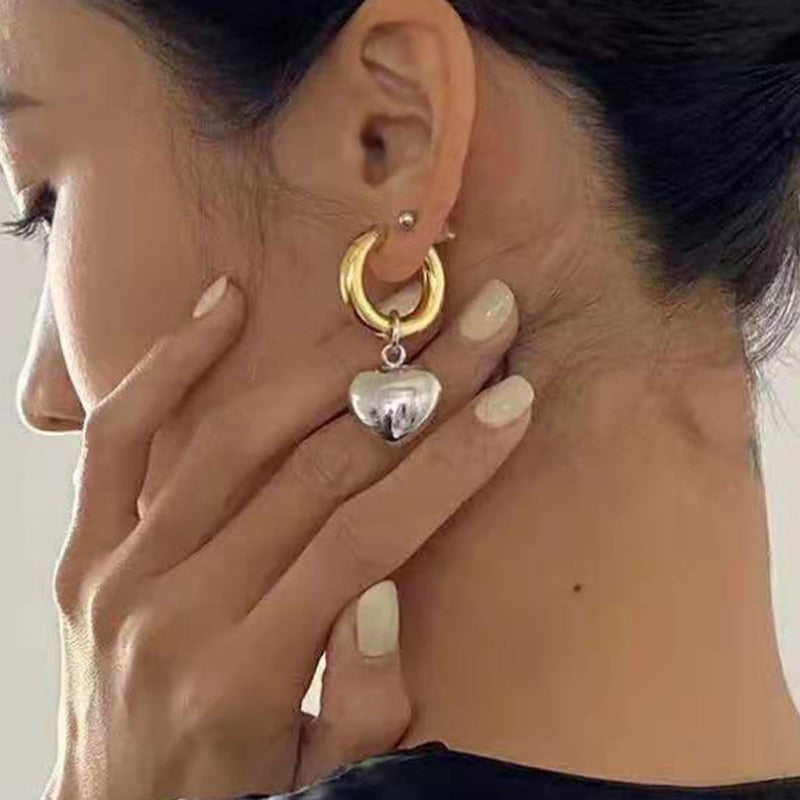 2026 Trend Simulation Pearl Long Earrings Female Moon Star Flower Rhinestone Wedding Pendant Earrings Fashion Korean Jewelry Earrings