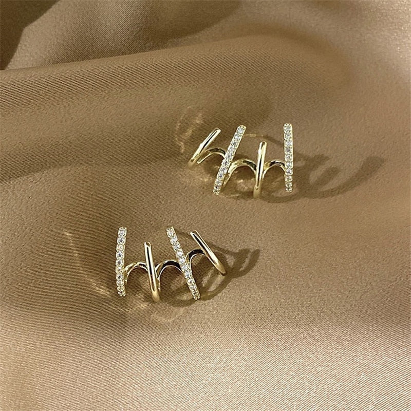 2026 Retro Minimalist Square Earrings Irregular Stud Earrings New Exaggerated Cold Wind Fashion Earring for Women Opening Accessories