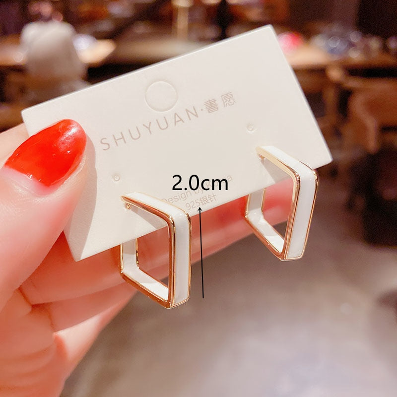 2026 Vintage Metallic Gold Color Multiple Small Round Stud Earrings Women Korean Jewelry Fashion Wedding Party Earrings Jewelry Gifts